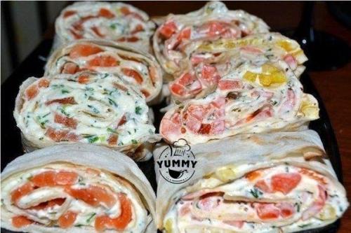 Закуски из лаваша: 13 видов?