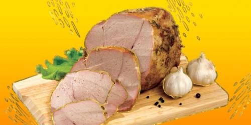 Домашняя буженина из свинины (в рукаве).