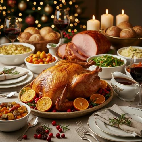 Курочка, запеченная в маринаде с апельсинами - главное блюдо на новогоднем столу! 

