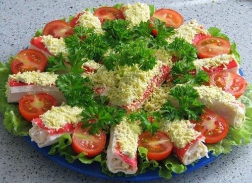 Крабовые палочки очаровашки.