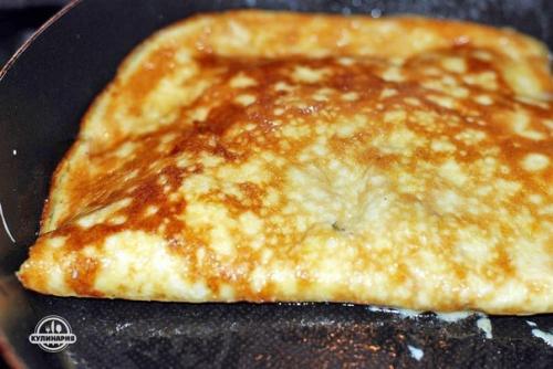 Омлет с помидорами. 06
