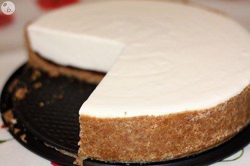 Воздушный творожный торт с шоколадом. 08