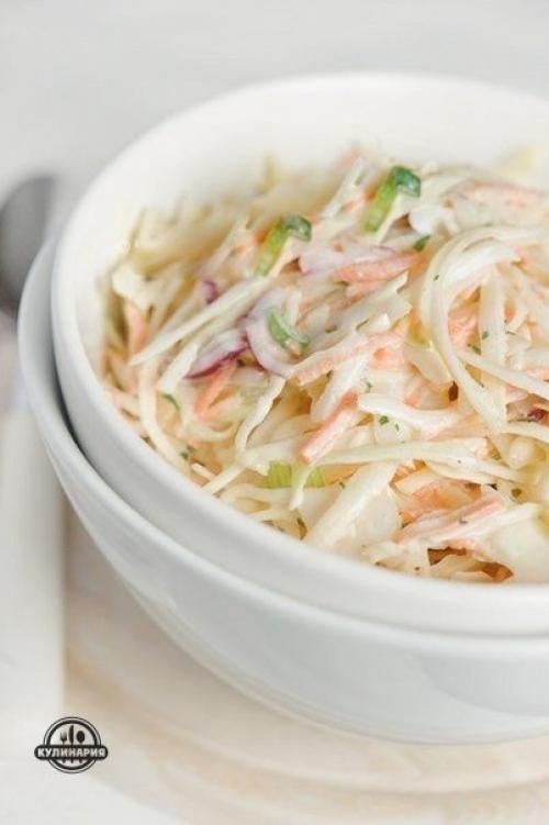 Капустный салат.  Ингредиенты: