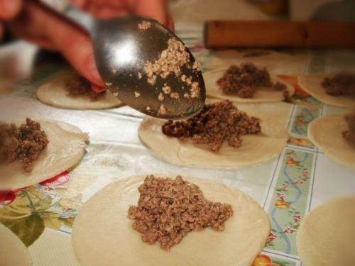 Слоёная самса с мясом. 02