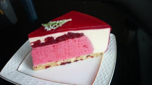 Клюквенный торт Огонь Рождественской Свечи - рецепт. 01