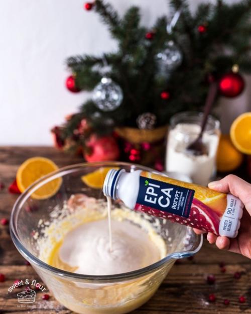 Рецепт кекса с клюквой. 03