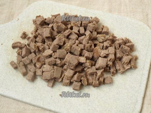 Салат бахор.  Ингредиенты: 01