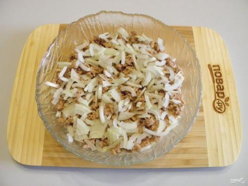 Салат Мимоза новогодний. 05