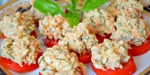 Рыбная закуска.  Ингредиенты: 04