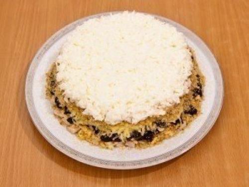 Салат Новогодний. 500 г Филе индейки (или куриного). 06