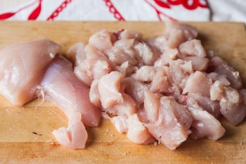 Куриное буррито.  Ингредиенты: 02