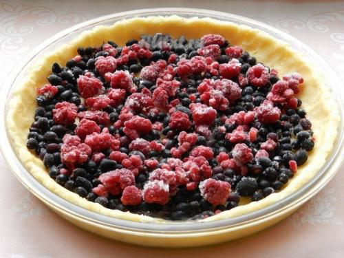 Песочный пирог со смородиной. 05