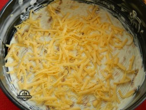 Пирог из лаваша с сыром. 03