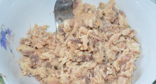 Рыбная закуска.  Ингредиенты: 01