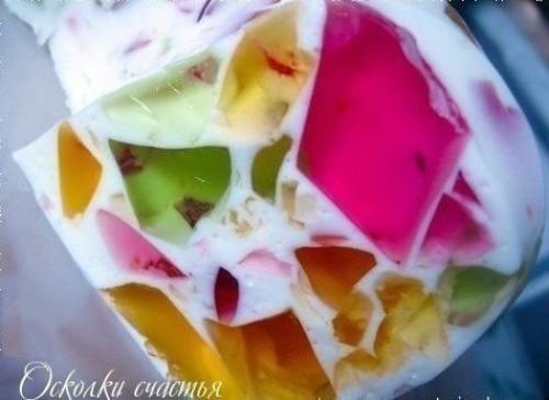 Десерт Осколки Счастья (желейный). 03