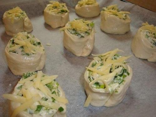 Луково - чесночные завитушки. 02