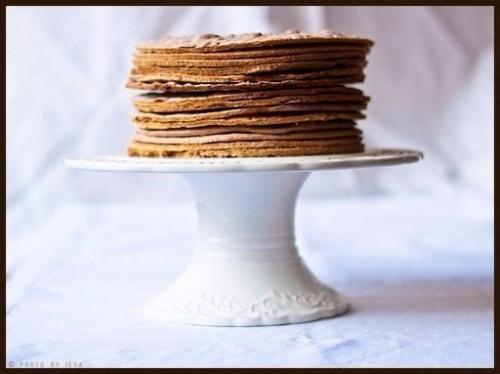 Медовый торт с цитрусовыми оттенками. 02