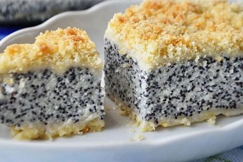 Немецкий маковый творожник. 08