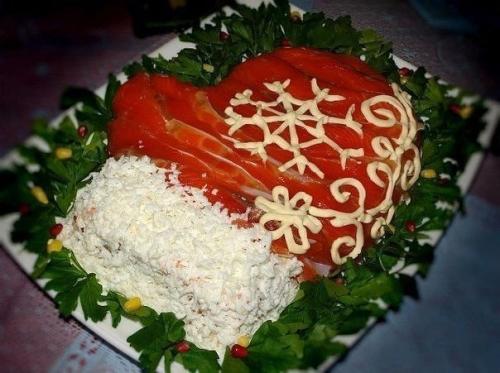 Топ - 9 красивых салатов к новому году? 08