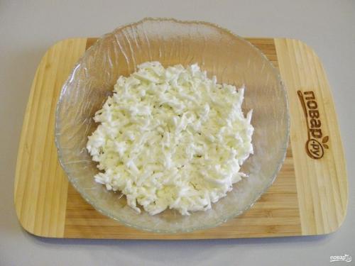 Салат Мимоза новогодний. 02