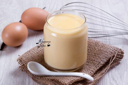 Английский крем (Creme Anglaise).