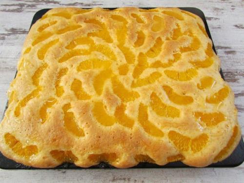 Мандариновый пирог. Пока они готовились, мои чуть с ума от аромата не сошли? 08