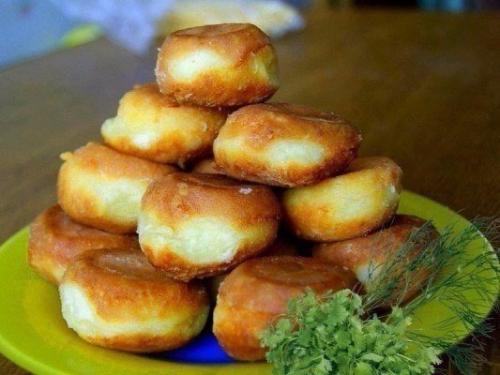 Сырные шарики жареные с чесноком. 08