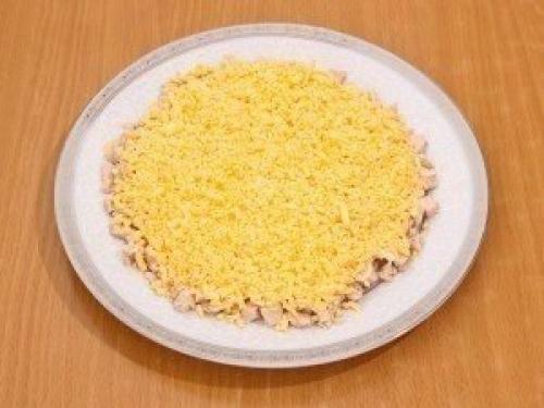 Салат Новогодний. 500 г Филе индейки (или куриного). 02