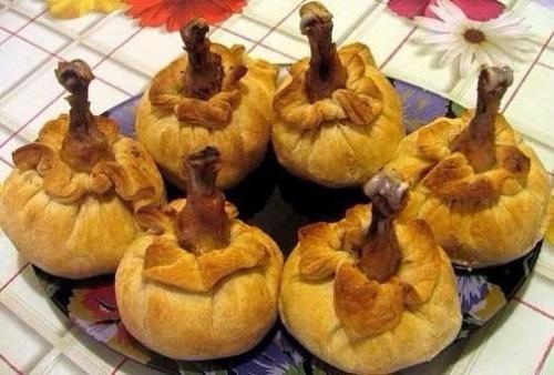 Ножки в мешочке.