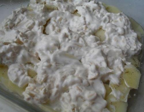 Запеченный картофель с грибами. 02