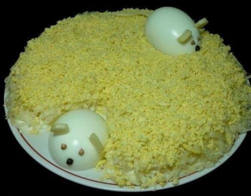 Салат Мышки. Отличный вариант для праздничного стола? 09