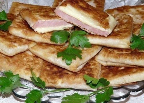Конвертики из лаваша Выручалочка.