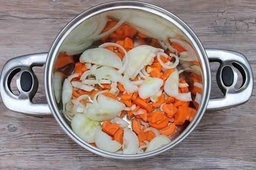 Нежный супчик из плавленных сырков. 02