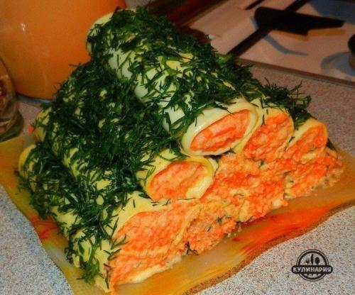 Сырные трубочки.

Ингредиенты: 

