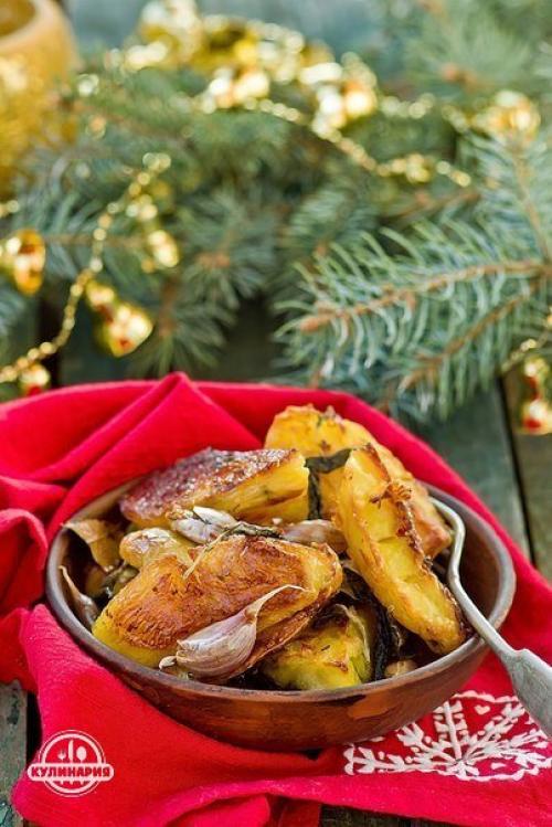Самая вкусная печеная картошка.