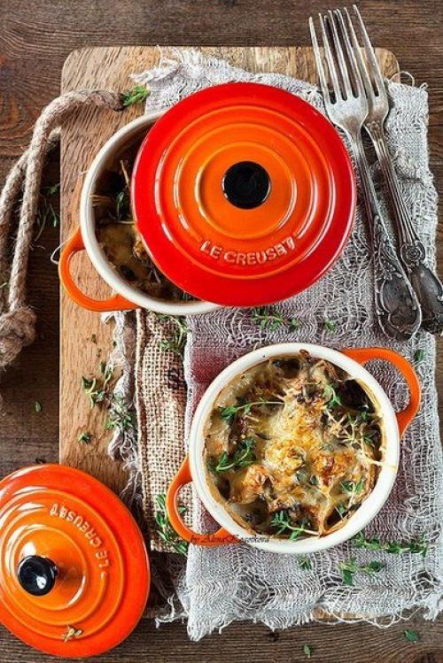 Жульен с курицей и грибами. 03