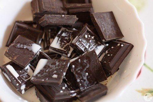 Воздушный творожный торт с шоколадом. 03