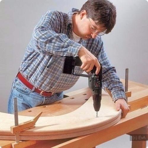 Кресло - качалка для сада своими руками. 04