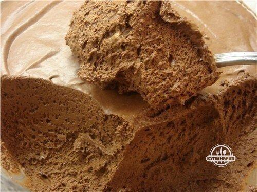 Шоколадный мусс на ОСНОВЕ обезжиренного творога.