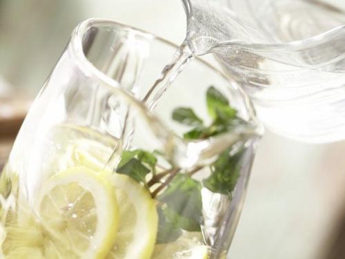 Белая сангрия с виноградом и дыней. 05