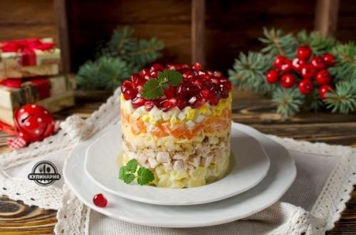 Салат Красная Шапочка.