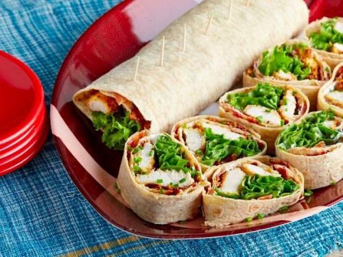 Рулет из лаваша с мясом?