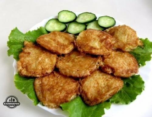 Вафельные бризольки.  Ингредиенты: 08