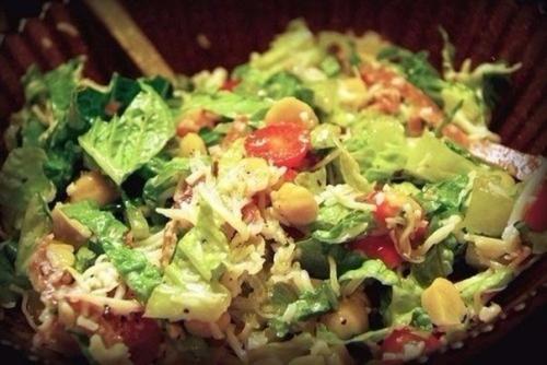 Подборка салатов лёгких, заправленных сметаной. 06