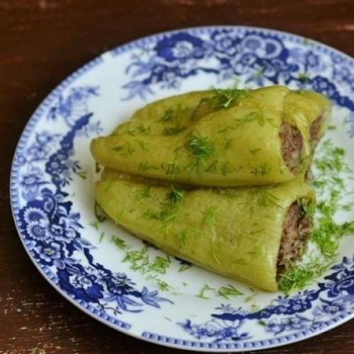 Фаршированный перец (простой рецепт).