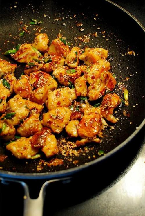 Курица в азиатском стиле с кунжутом? 03