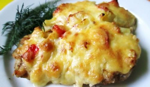 Нежнейшее куриное Филе под шубкой.
