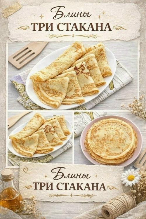 Блины под названием 