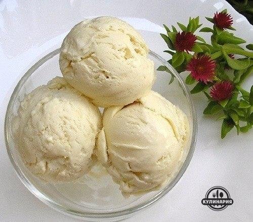 Домашнее мороженое.  Ингредиенты: