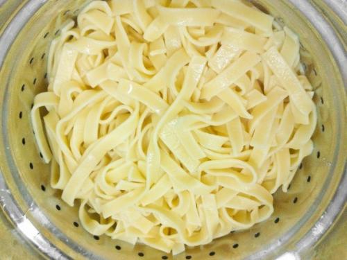 Паста с креветками в сливочном соусе. 07